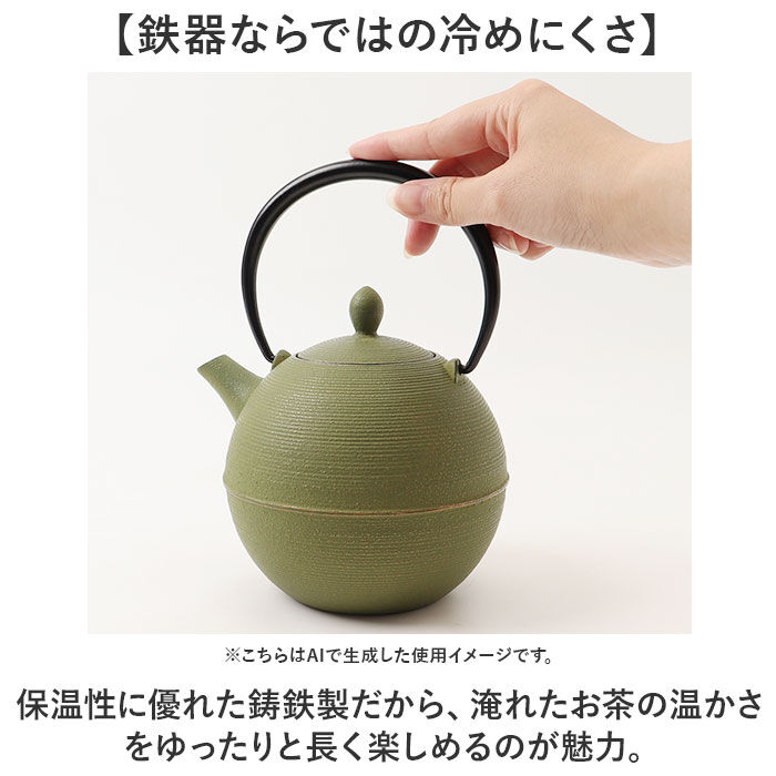 BACKYARD FAMILY「南部鉄器 急須 おしゃれ 通販 日本製 鉄瓶 鉄急須 岩鋳 お茶 ポット 藍花 aika 日の丸」|食器・キッチングッズ|