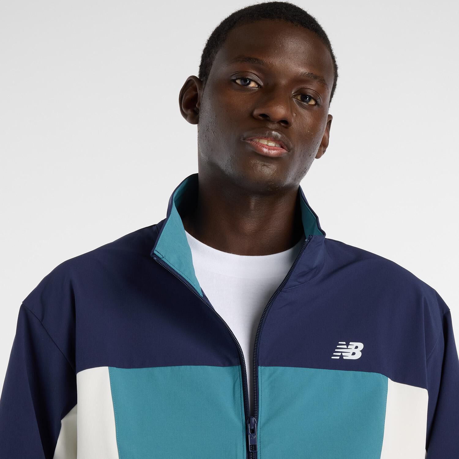 NEW BALANCE 「【NEW BALANCEｳｪｱ】M ｳｰﾌﾞﾝﾄﾗｯｸJK」|ポロシャツ|