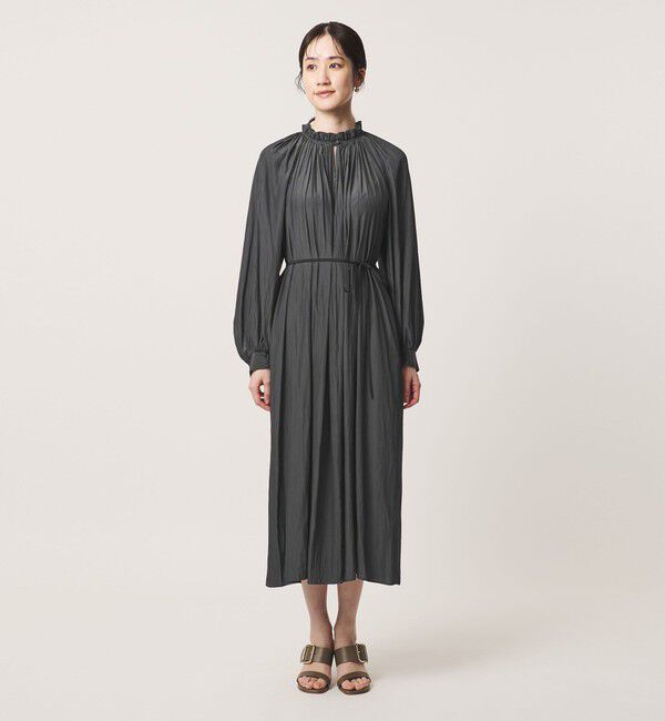 UNITED ARROWS「ボリューム ギャザー ワンピース」|ワンピース|