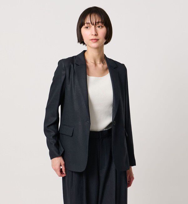 UNITED ARROWS「Spiree IAS テーラード ジャケット ‐UVカット 接触冷感 ウォッシャブル‐」|テーラードジャケット|