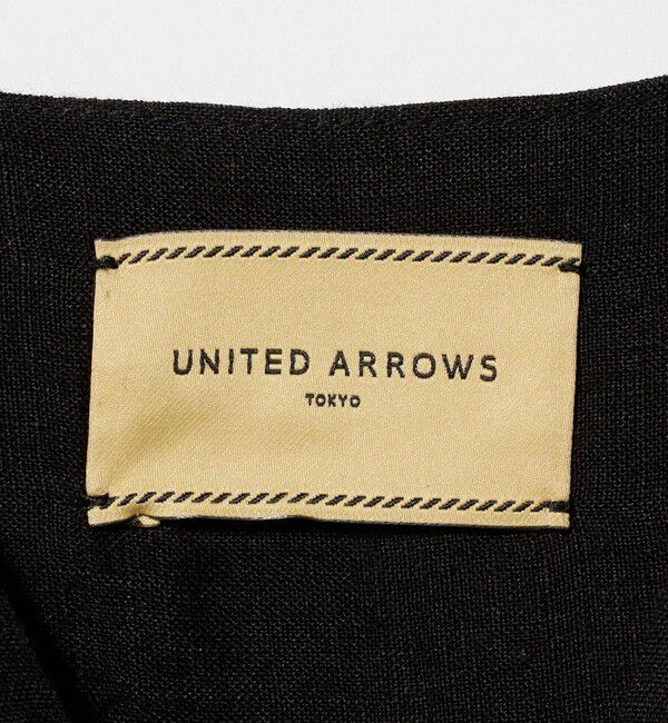 UNITED ARROWS「エンブロイダリー ノースリーブ ワンピース」|ワンピース|