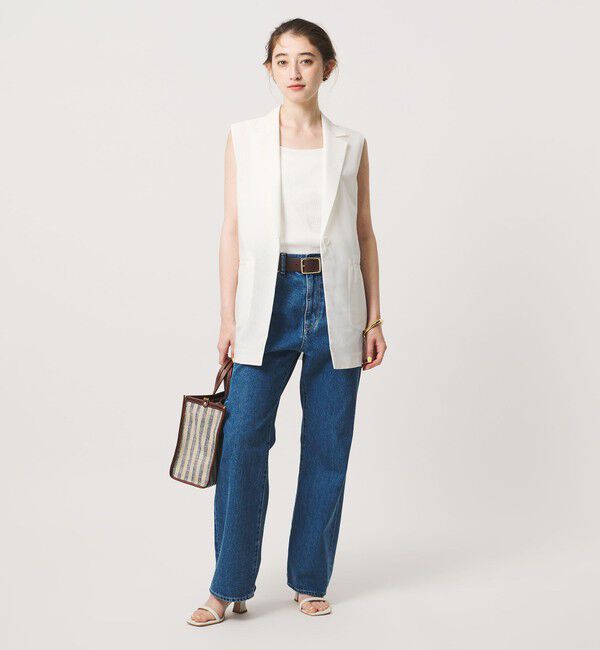 UNITED ARROWS「シアー ミドル ベスト ‐ウォッシャブル‐」|ベスト・ジレ|