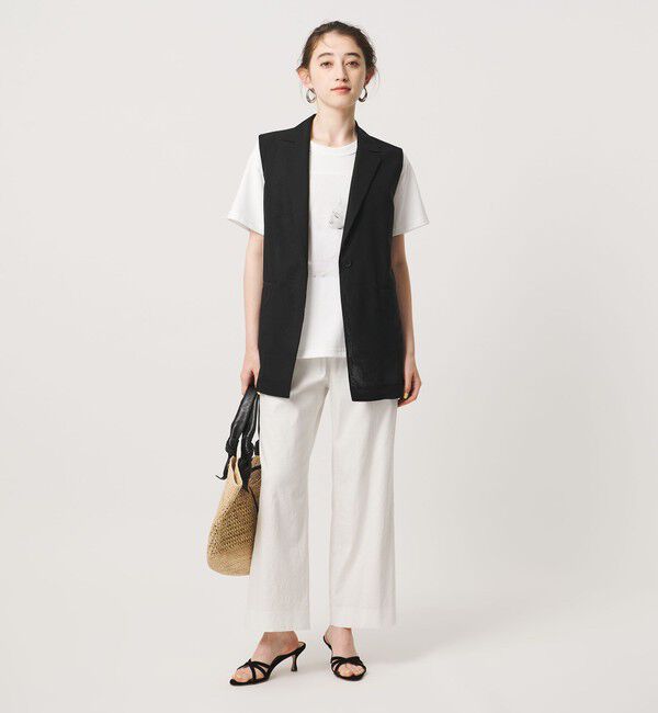 UNITED ARROWS「シアー ミドル ベスト ‐ウォッシャブル‐」|ベスト・ジレ|