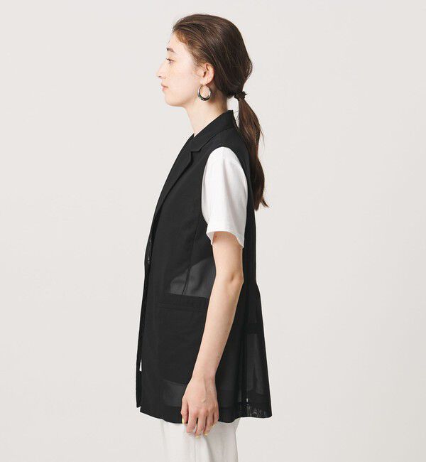 UNITED ARROWS「シアー ミドル ベスト ‐ウォッシャブル‐」|ベスト・ジレ|