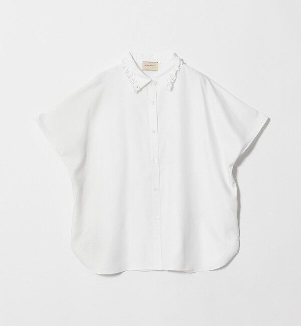 UNITED ARROWS「ミニフリル シャツ」|シャツ・ブラウス|