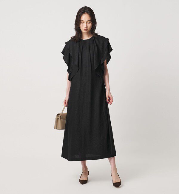 UNITED ARROWS「Spiree IAS フレア ワンピース ‐接触冷感 UVカット ウォッシャブル‐」|ワンピース|