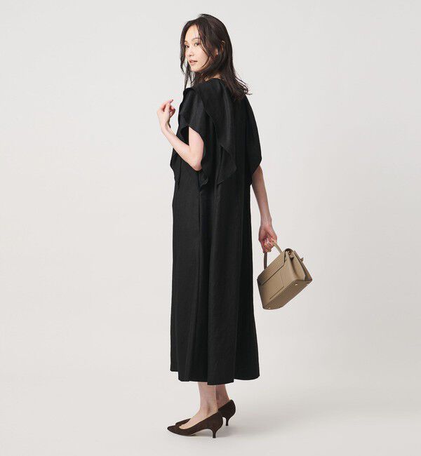 UNITED ARROWS「Spiree IAS フレア ワンピース ‐接触冷感 UVカット ウォッシャブル‐」|ワンピース|