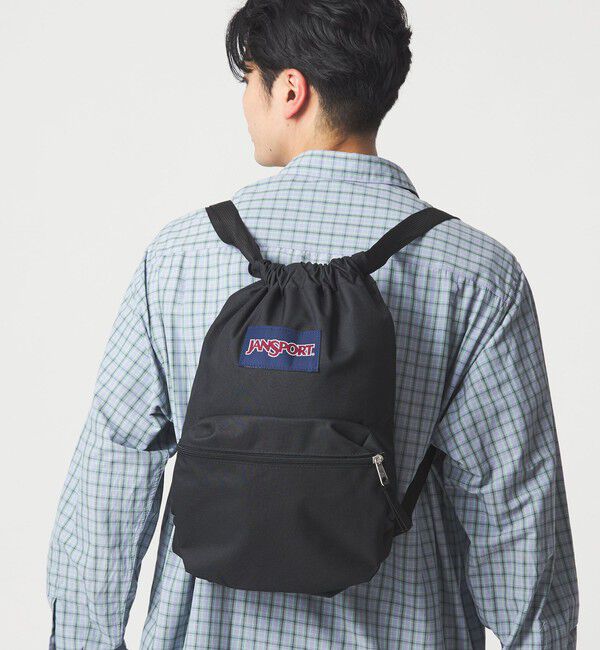 UNITED ARROWS green label relaxing「＜JANSPORT＞ドローサック リュック」|リュック|BLACK