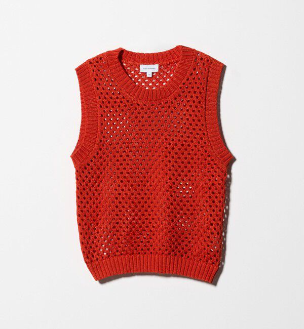 UNITED ARROWS green label relaxing「サマーニットベスト ＋ キャミ セット / キッズ 140cm-160cm」|ベスト・ジレ|