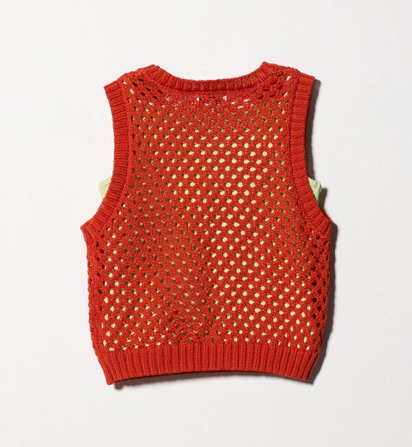 UNITED ARROWS green label relaxing「サマーニットベスト ＋ キャミ セット / キッズ 100cm-130cm」|ベスト・ジレ|