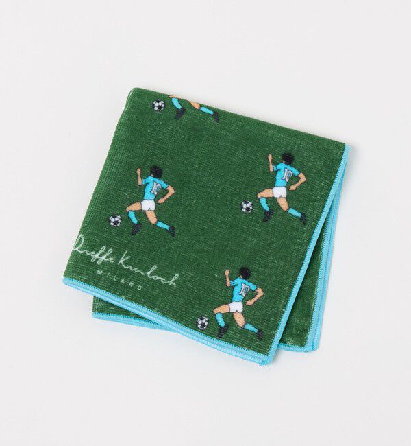 UNITED ARROWS green label relaxing「＜Dieffe Kinloch＞プリント タオル ハンカチ」|ハンカチ|DK.GREEN