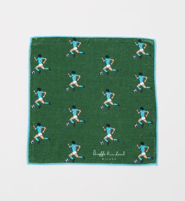 UNITED ARROWS green label relaxing「＜Dieffe Kinloch＞プリント タオル ハンカチ」|ハンカチ|
