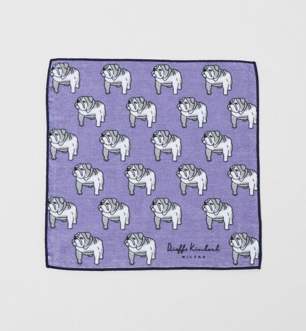 UNITED ARROWS green label relaxing「＜Dieffe Kinloch＞プリント タオル ハンカチ」|ハンカチ|