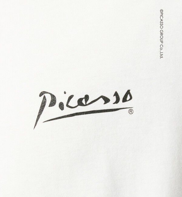UNITED ARROWS green label relaxing「【別注】＜PABLO PICASSO＞インスパイアアート プリント 半袖 Tシャツ カットソー」|Tシャツ・カットソー|