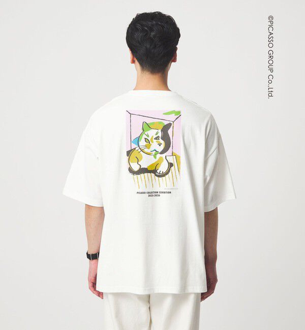 UNITED ARROWS green label relaxing「【別注】＜PABLO PICASSO＞インスパイアアート プリント 半袖 Tシャツ カットソー」|Tシャツ・カットソー|