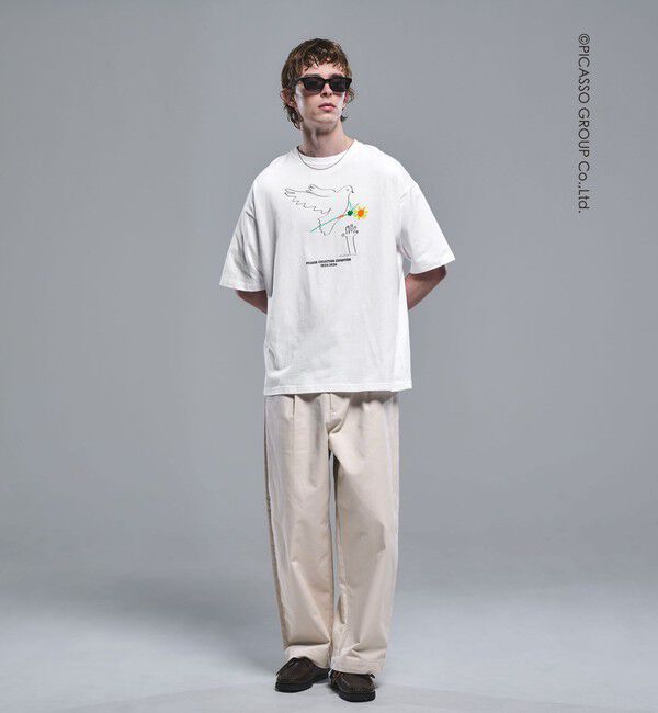 UNITED ARROWS green label relaxing「【別注】＜PABLO PICASSO＞インスパイアアート プリント 半袖 Tシャツ カットソー」|Tシャツ・カットソー|