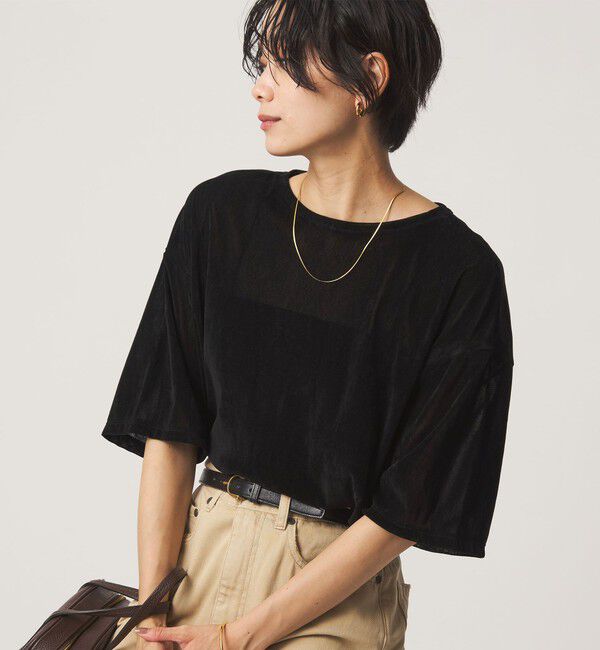 UNITED ARROWS green label relaxing「シアーフロッキー ショートスリーブ Tシャツ」|Tシャツ・カットソー|