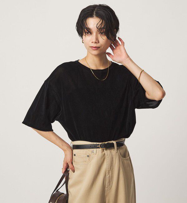 UNITED ARROWS green label relaxing「シアーフロッキー ショートスリーブ Tシャツ」|Tシャツ・カットソー|