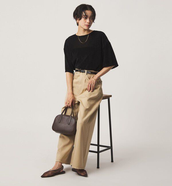 UNITED ARROWS green label relaxing「シアーフロッキー ショートスリーブ Tシャツ」|Tシャツ・カットソー|
