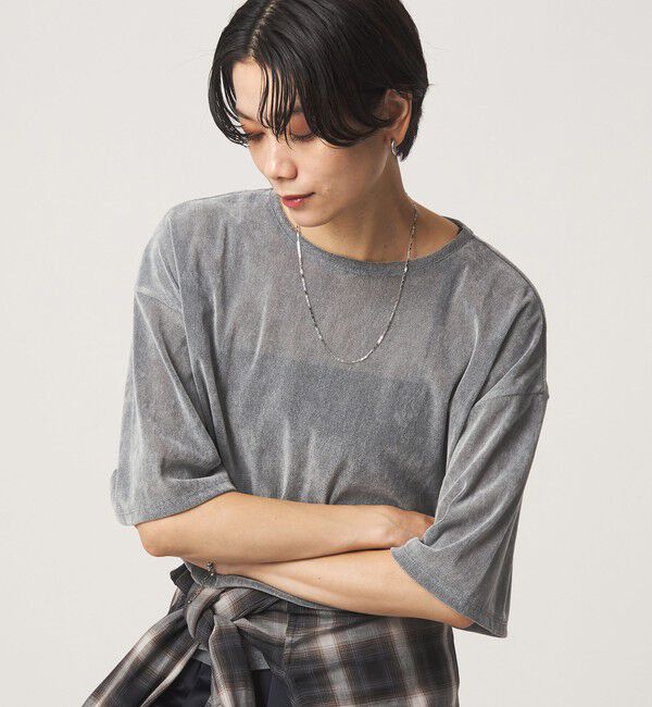 UNITED ARROWS green label relaxing「シアーフロッキー ショートスリーブ Tシャツ」|Tシャツ・カットソー|