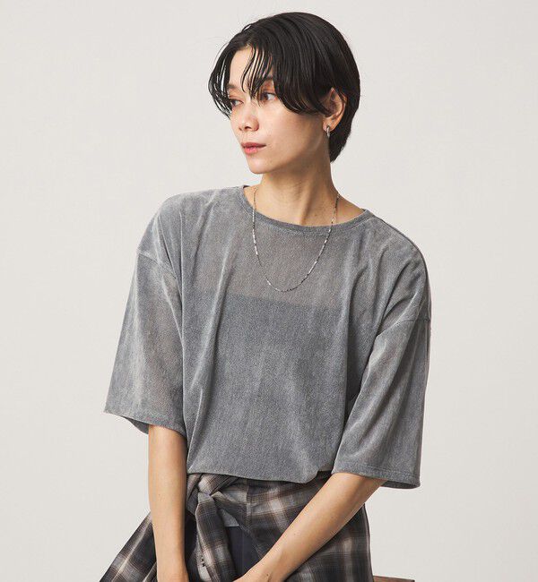 UNITED ARROWS green label relaxing「シアーフロッキー ショートスリーブ Tシャツ」|Tシャツ・カットソー|