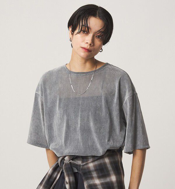 UNITED ARROWS green label relaxing「シアーフロッキー ショートスリーブ Tシャツ」|Tシャツ・カットソー|
