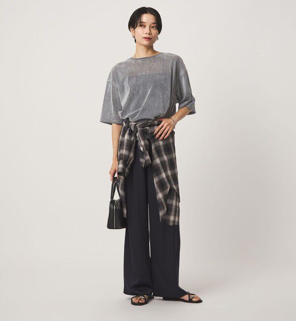 UNITED ARROWS green label relaxing「シアーフロッキー ショートスリーブ Tシャツ」|Tシャツ・カットソー|