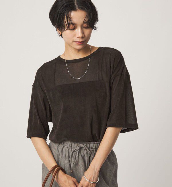 UNITED ARROWS green label relaxing「シアーフロッキー ショートスリーブ Tシャツ」|Tシャツ・カットソー|
