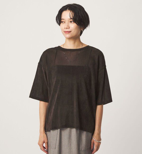 UNITED ARROWS green label relaxing「シアーフロッキー ショートスリーブ Tシャツ」|Tシャツ・カットソー|