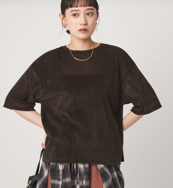 UNITED ARROWS green label relaxing「シアーフロッキー ショートスリーブ Tシャツ」|Tシャツ・カットソー|
