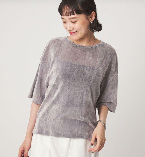 UNITED ARROWS green label relaxing「シアーフロッキー ショートスリーブ Tシャツ」|Tシャツ・カットソー|