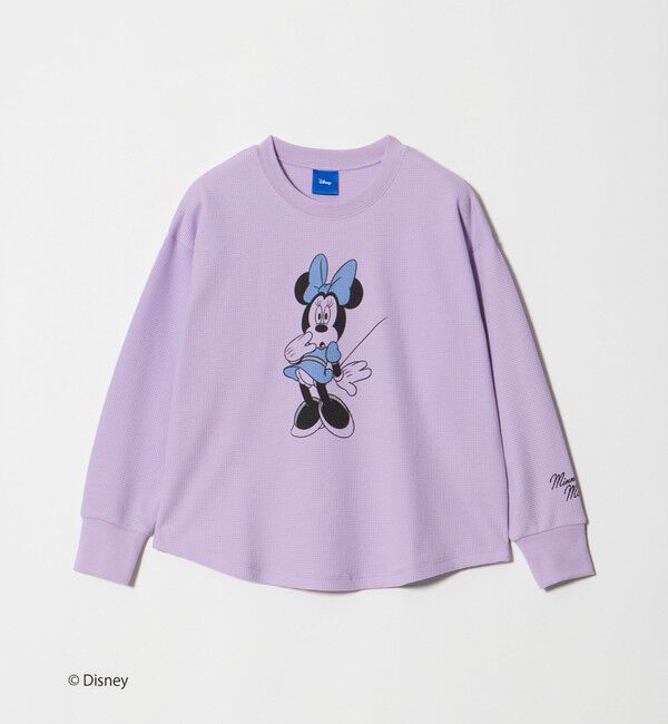 UNITED ARROWS green label relaxing「【別注】＜URBAMENT＞ミニーマウス ロングスリーブ Tシャツ / キッズ 140cm-150cm」|Tシャツ・カットソー|LILAC
