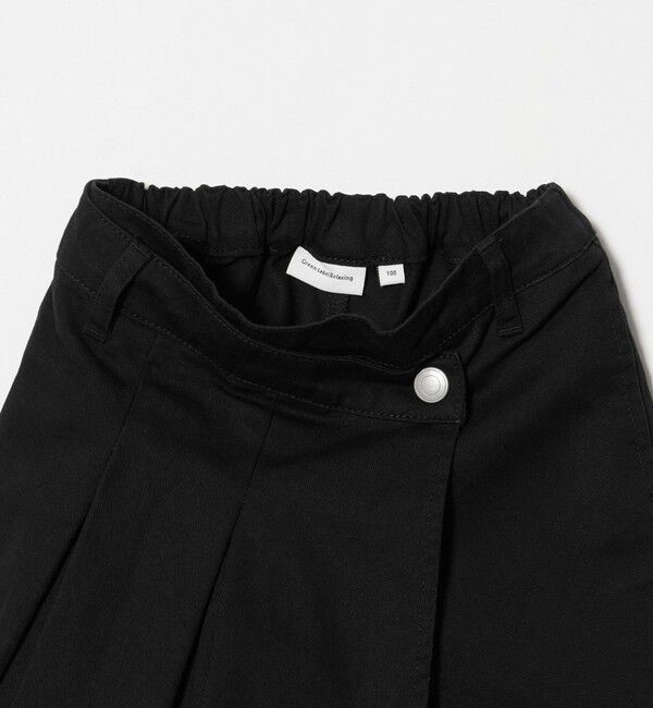 UNITED ARROWS green label relaxing「ツイル アシメ キュロット / キッズ 100cm-160cm」|スカート|