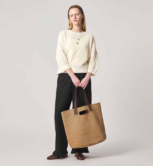 STEVEN ALAN「＜Steven Alan＞コットン リブ プルオーバー ニット」|ニット・セーター|