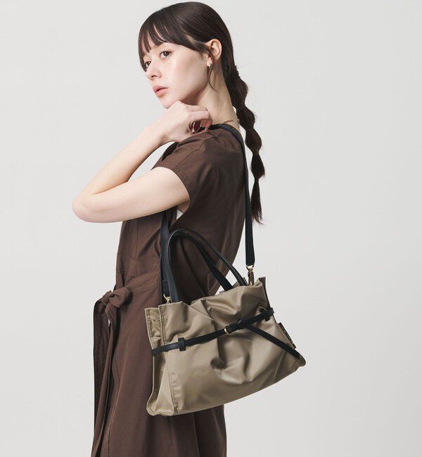 BEAUTY&YOUTH UNITED ARROWS「＜VIOLAd&rsquo;ORO＞BIANCA ナイロン ベルト トートバッグ」|トートバッグ|