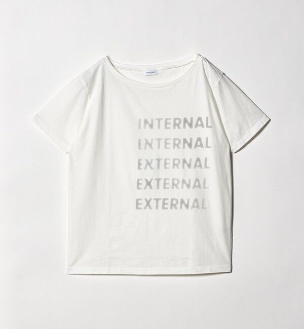 ATTISESSION「＜ATTISESSION＞ビック オフショルダー Tシャツ」|Tシャツ・カットソー|WHITE
