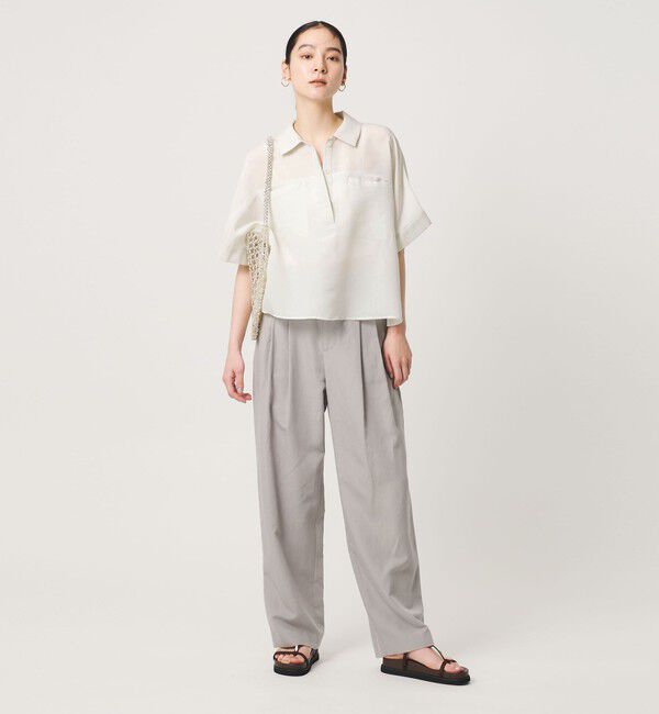 BEAUTY&YOUTH UNITED ARROWS「レーヨンポリエステル ストライプ チュニック」|シャツ・ブラウス|