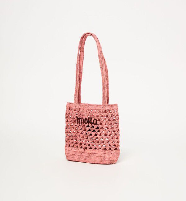 BEAUTY&YOUTH UNITED ARROWS「【別注】＜MIORA＞ラフィア ロゴ トートバッグ」|かごバッグ|
