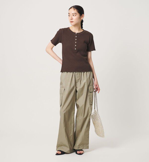 BEAUTY&YOUTH UNITED ARROWS「ナイロン ドローストリング カーゴパンツ」|カーゴ|