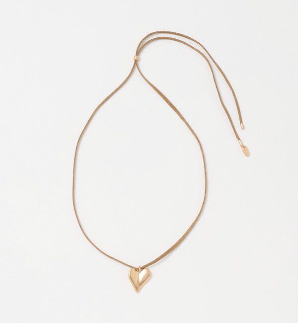 BEAUTY&YOUTH UNITED ARROWS「メタル ハートモチーフ コードチョーカー ネックレス」|ネックレス|