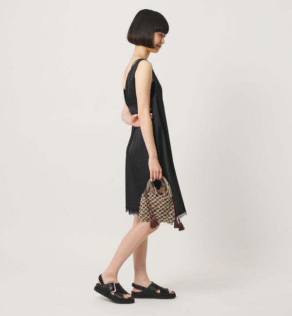 BEAUTY&YOUTH UNITED ARROWS「レース ノースリーブ ミニワンピース ウォッシャブル」|ワンピース|