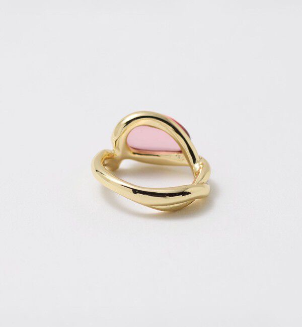 BEAUTY&YOUTH UNITED ARROWS「クリアストーンモチーフ ドロップ リング」|リング|