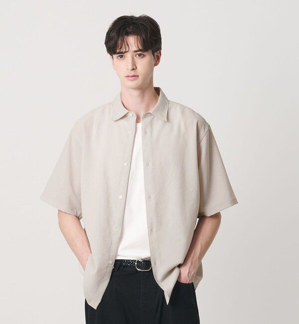 BEAUTY&YOUTH UNITED ARROWS「ライト ウェーブ トリクシオン レギュラー シャツ GRANDE TAPERD型」|シャツ・ブラウス|