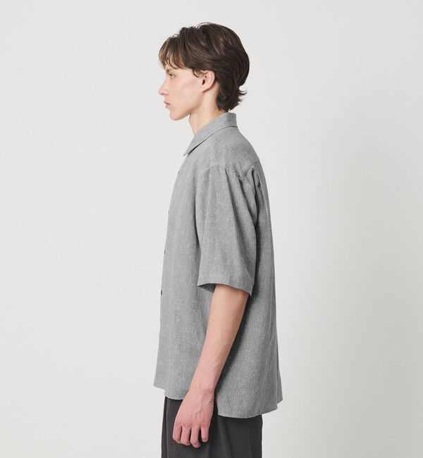 BEAUTY&YOUTH UNITED ARROWS「ツイスト リネンブレンド レギュラーカラー シャツ FORM型」|シャツ・ブラウス|