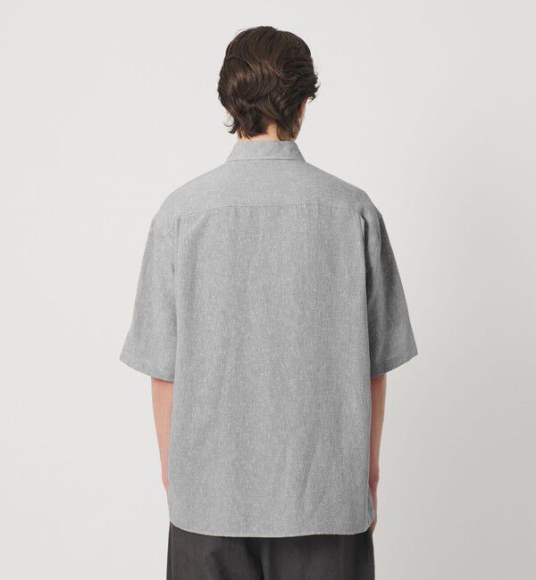 BEAUTY&YOUTH UNITED ARROWS「ツイスト リネンブレンド レギュラーカラー シャツ FORM型」|シャツ・ブラウス|