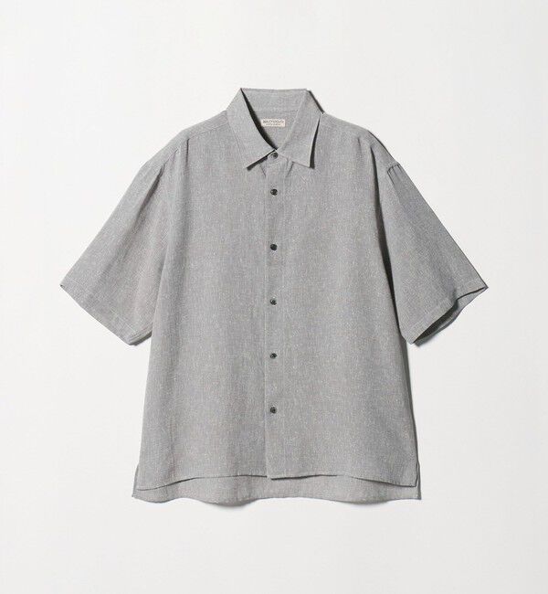 BEAUTY&YOUTH UNITED ARROWS「ツイスト リネンブレンド レギュラーカラー シャツ FORM型」|シャツ・ブラウス|