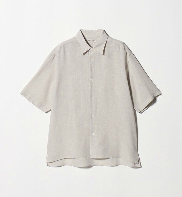 BEAUTY&YOUTH UNITED ARROWS「ツイスト リネンブレンド レギュラーカラー シャツ FORM型」|シャツ・ブラウス|