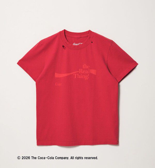 ATTISESSION「【別注】＜GOOD ROCK SPEED＞COKE ショートスリーブ Tシャツ」|Tシャツ・カットソー|RED