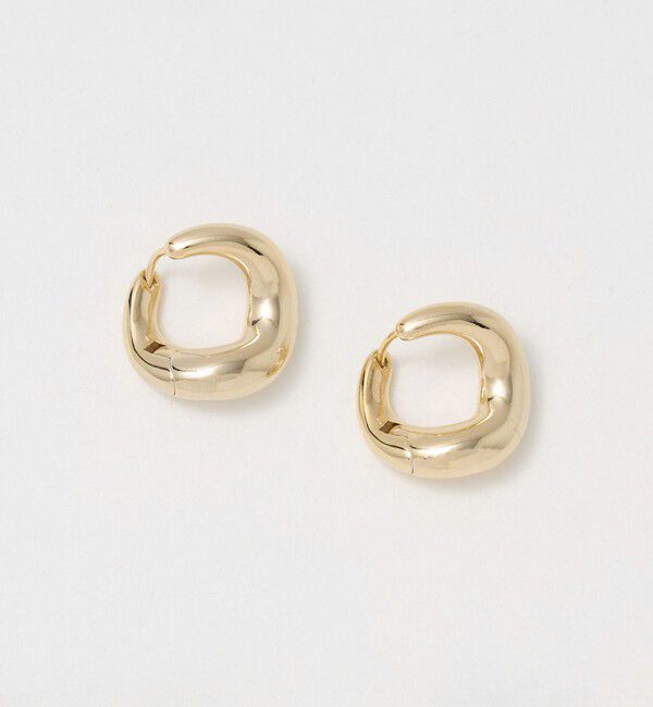 BEAUTY&YOUTH UNITED ARROWS「ヒネリ スクエア ピアス」|ピアス|