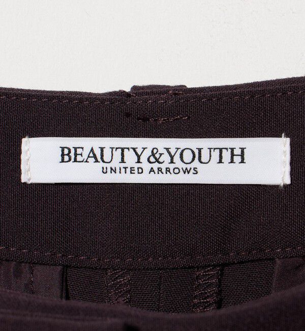 BEAUTY&YOUTH UNITED ARROWS「ポリエステルブレンド フレア カプリパンツ」|その他|